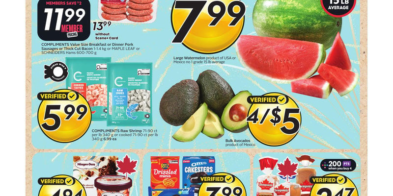 Safeway Canada West flyer