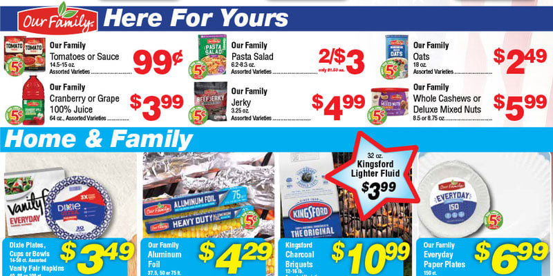 Leevers Foods flyer