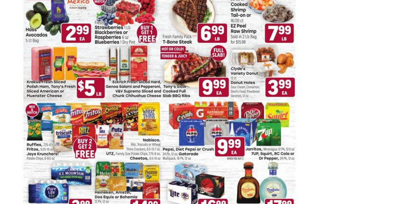 Tony's Fresh Market flyer