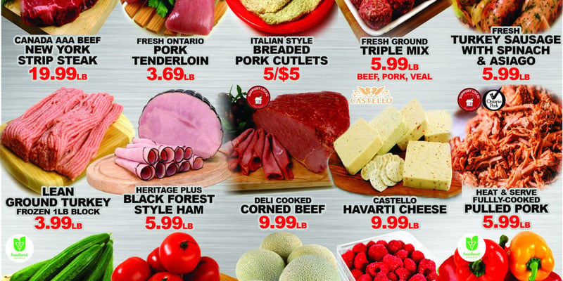 Big Red Markets flyer