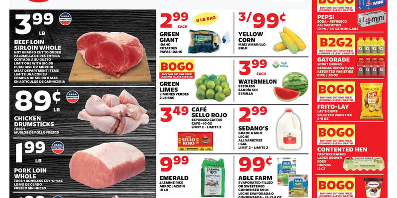 Sedanos flyer