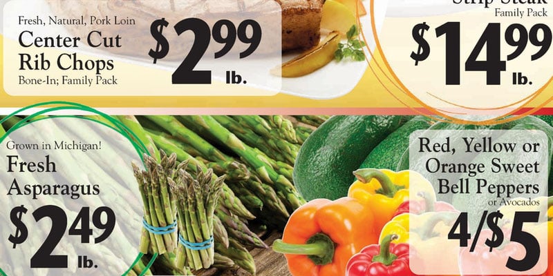 Carrow's Supermarket Farwell, MI flyer