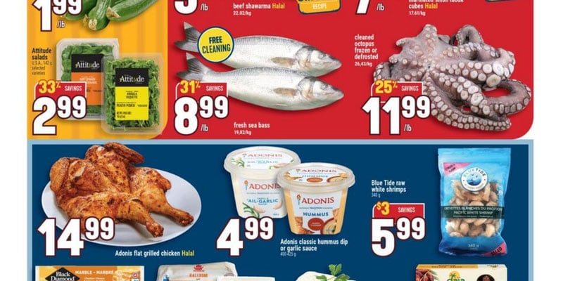 Adonis Ontario flyer