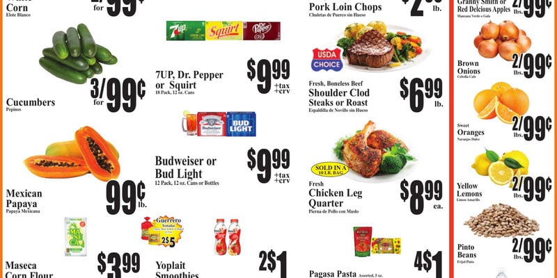 Baja Ranch Market flyer