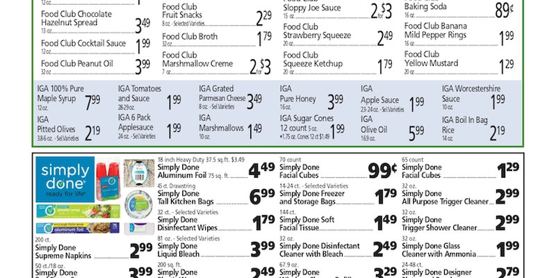 Bishop's IGA Whitehouse Station, NJ Weekly Ad