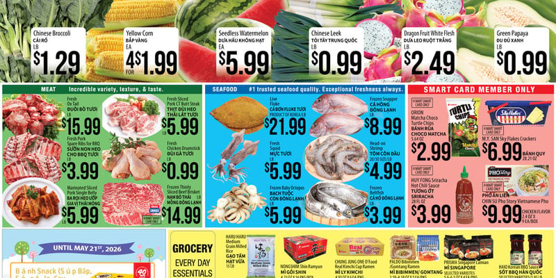 H Mart Pennsylvania flyer