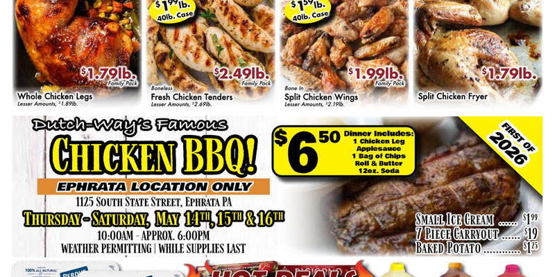 Dutch Way Farm Market flyer