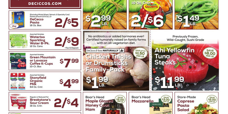 DeCicco & Sons flyer