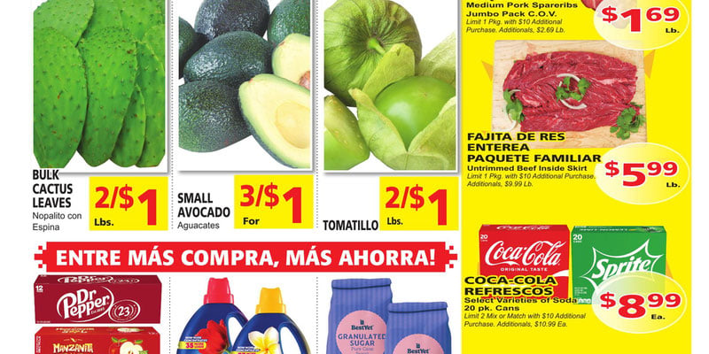 Malone's Cost Plus flyer