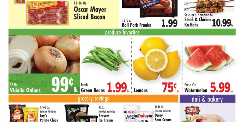 Sautter's Market flyer