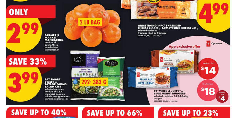 No Frills GTA flyer