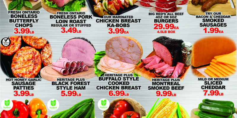 Big Red Markets flyer