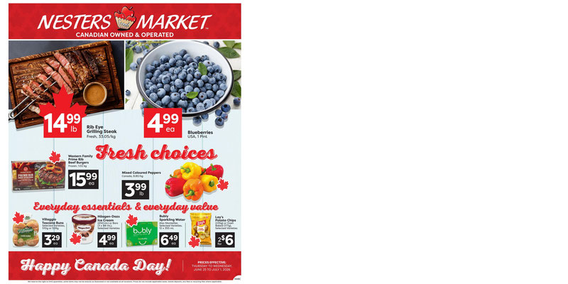 Nesters Market flyer