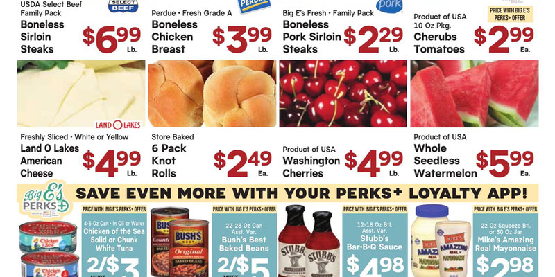 Big E's Supermarket Easthampton, MA flyer