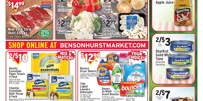Bensonhurst Market Brooklyn, NY flyer