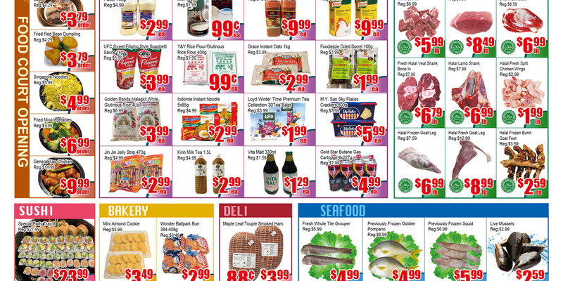 Pacific Fresh Food Market Pickering flyer