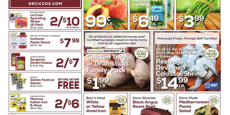 DeCicco & Sons flyer