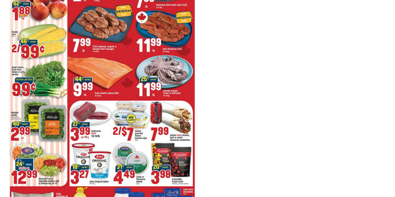 Adonis Ontario flyer