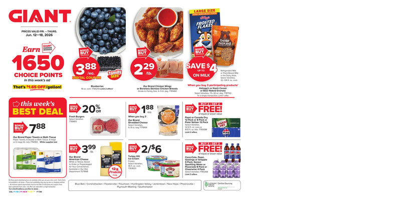 Giant Food Stores Weekly Ad