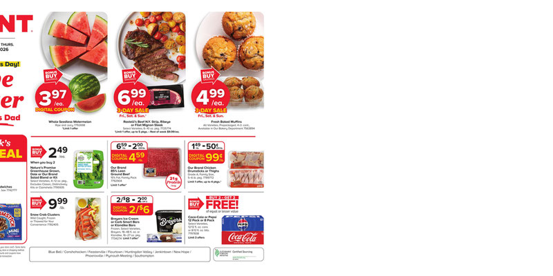 Giant Food Stores Weekly Circular
