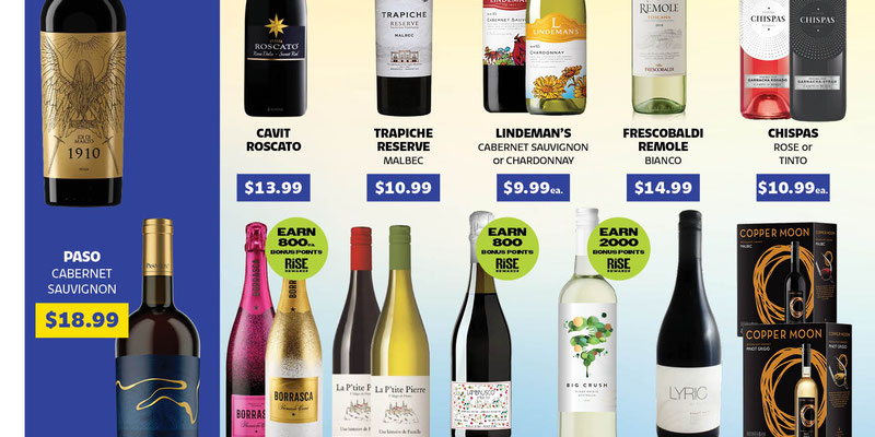 Ace Liquor flyer