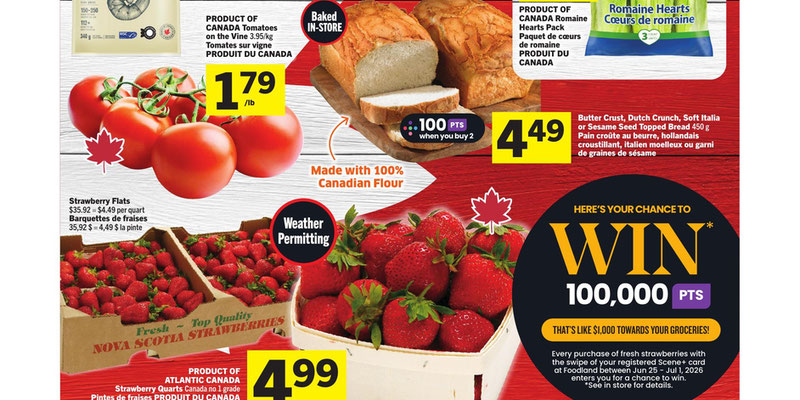 Foodland Atlantic Zone 3 flyer