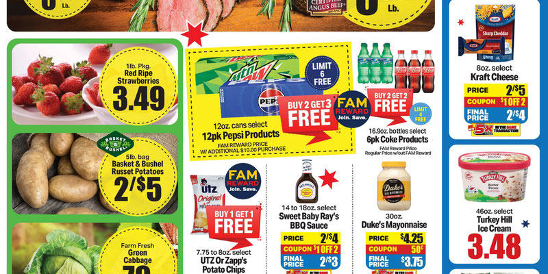 Carlie C's IGA flyer