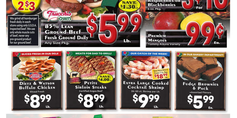 Trucchi's Supermarket flyer