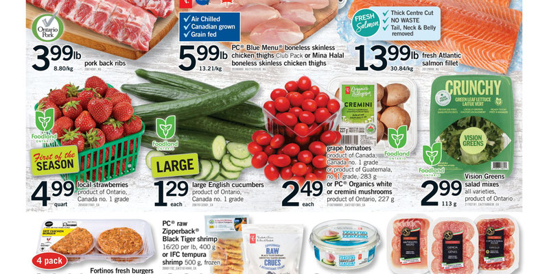 Fortinos Hamilton & Stoney Creek & Ancaster flyer