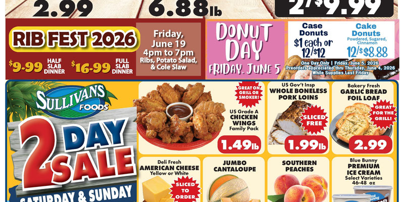 Sullivan's Foods flyer
