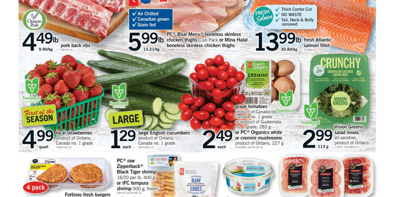 Fortinos Toronto & Etobicoke & Vaughan & Bolton flyer