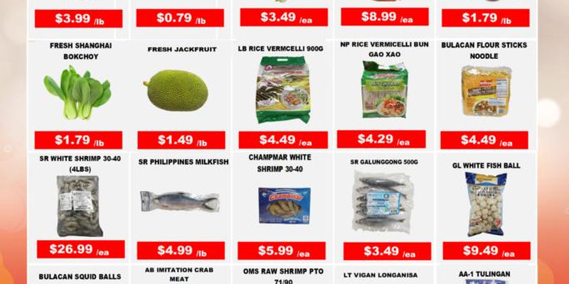 Hong Kong Food Market Calgary flyer