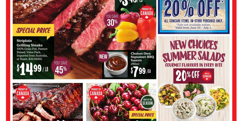 Choices Markets flyer
