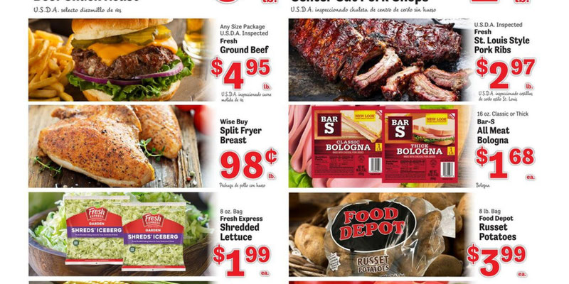 Food Depot flyer
