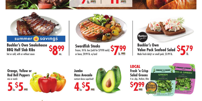 Buehler's flyer