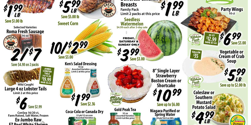 Green Valley Marketplace flyer