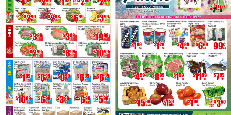 Pacific Fresh Food Market Pickering flyer