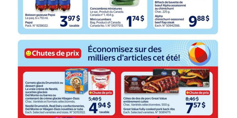 Walmart Quebec flyer
