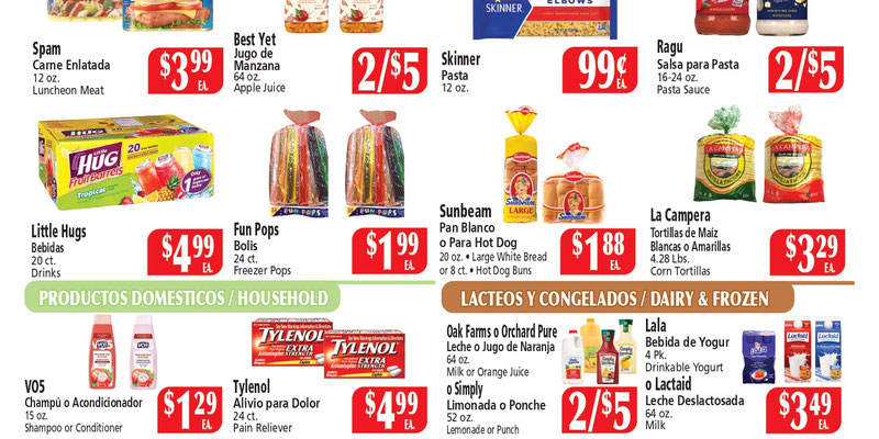 El Ahorro Supermarket Houston flyer
