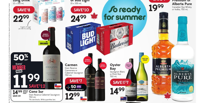 Safeway Liquor Canada flyer