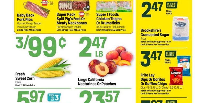 Super 1 Foods flyer