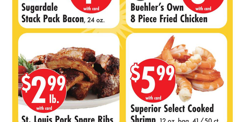 Buehler's flyer