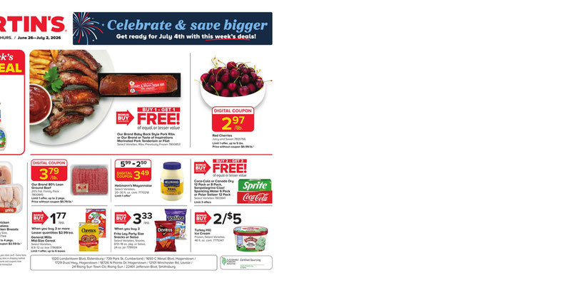 Martin's Foods flyer