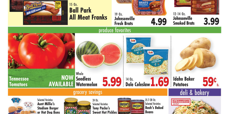 Sautter's Market flyer
