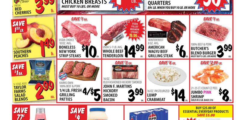 Karns Foods flyer