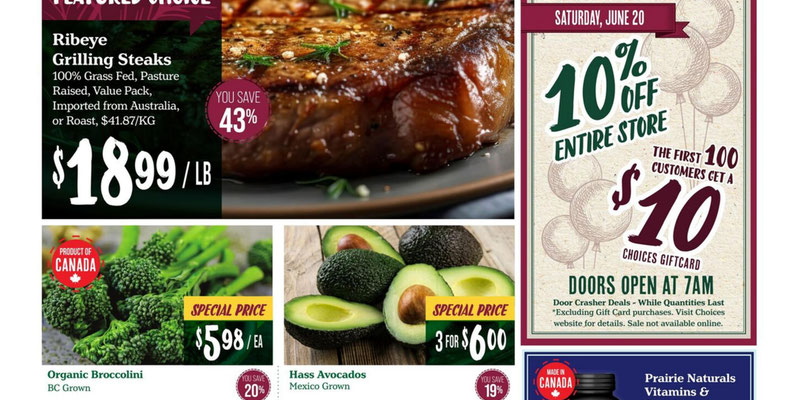 Choices Markets flyer