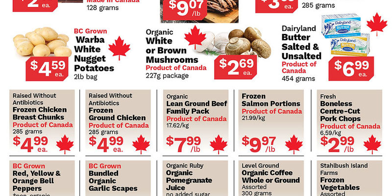 Famous Foods Vancouver BC Flyer