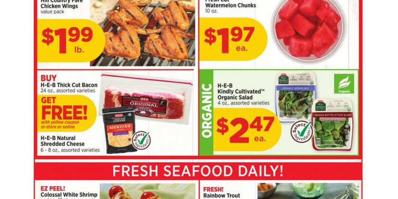 HEB flyer