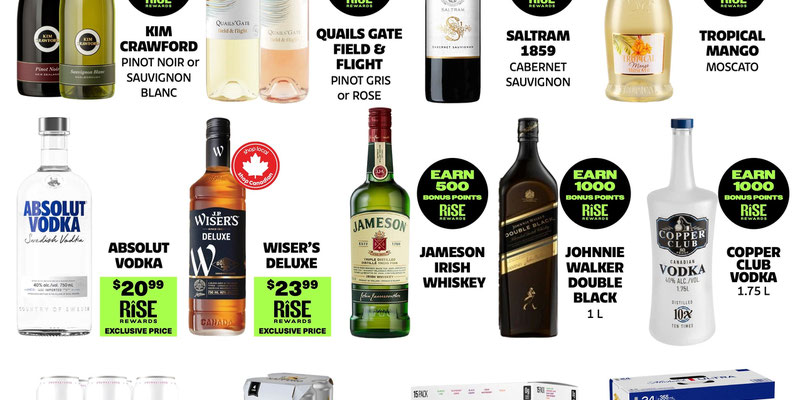 Ace Liquor flyer