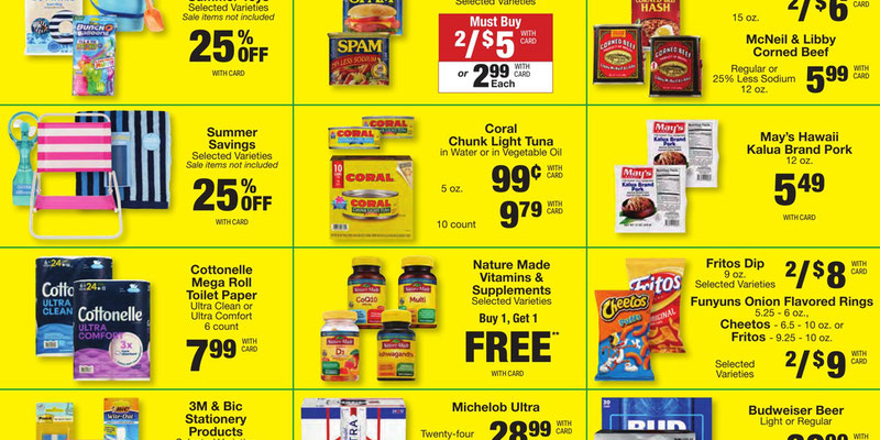 Longs Drugs Big Island - Kauai - Maui flyer